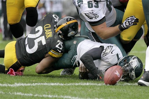 Michael Vick sacked