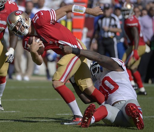 Jason Pierre Paul sacks quarterback Alex Smith